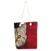 Haydibag Dokuma Heybe Çantası Kedi 05