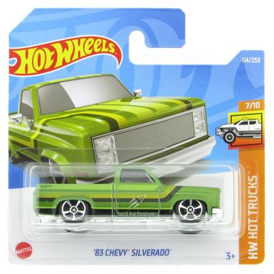 Hot Wheels 2022 Hw Hot Trucks 7/10 '83 Chevy Silverado