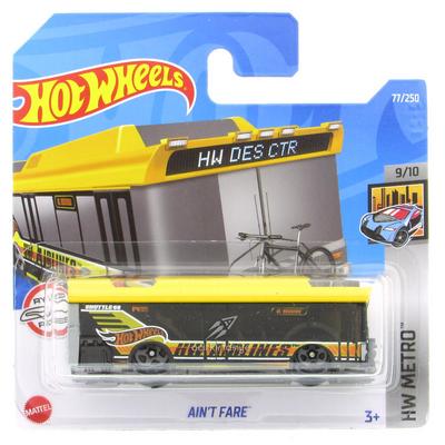 Hot Wheels 2022 Hw Metro 9/10 Ain't Fare Sarı