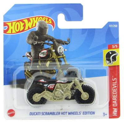 Hot Wheels 2022 Hw Daredevils 3/5 Ducati Scrambler Hot Wheels Edition