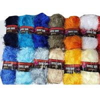 Temiz İpek El Örgü İpliği Yumoş Sakal İp 100Gr