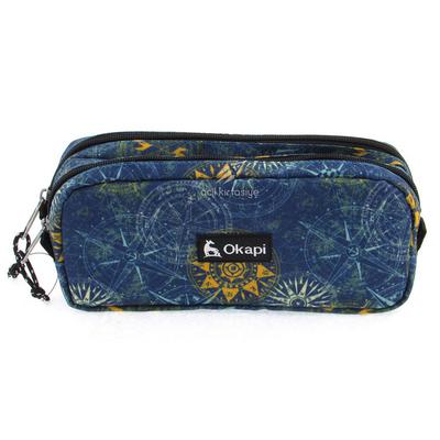 Okapi Okp-108 Çift Gözlü Kalem Çantası Compass