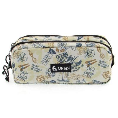 Okapi Okp-108 Çift Gözlü Kalem Çantası Ocean Sailing