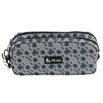 Okapi Okp-108 Çift Gözlü Kalem Çantası 3D