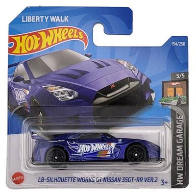 Hot Wheels 2022 Hw Dream Garage 5/5 Lb-Silhouette Works Gt Nissan 35Gt-Rr Ver.2