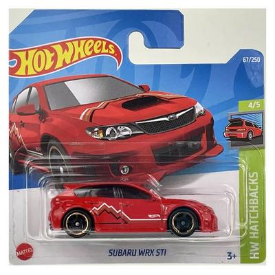 Hot Wheels 2022 Hw Hatchbacks 4/5 Subaru Wrx Sti Kırmızı