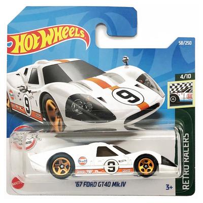 Hot Wheels 2022 Retro Racers 4/10 '67 Ford Gt40 Mkıv
