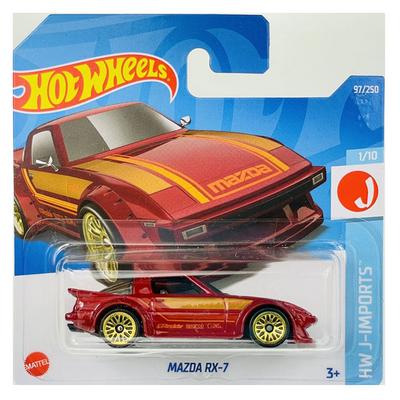 Hot Wheels 2022 Hw J-Imports 1/10 Mazda Rx-7 Kırmızı