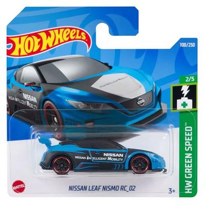 Hot Wheels 2022 Hw Green Speed 2/5 Nissan Leaf Nismo Rc_02 Mavi