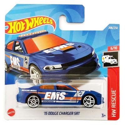 Hot Wheels 2022 Hw Rescue 6/10 '15 Dodge Charger Srt