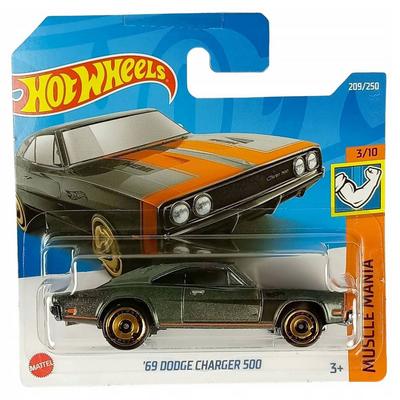 Hot Wheels 2022 Muscle Mania 3/10 '69 Dodge Charger 500