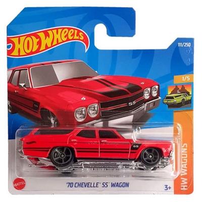 Hot Wheels 2022 Hw Wagons 1/5 '70 Chevelle Ss Wagon Kırmızı