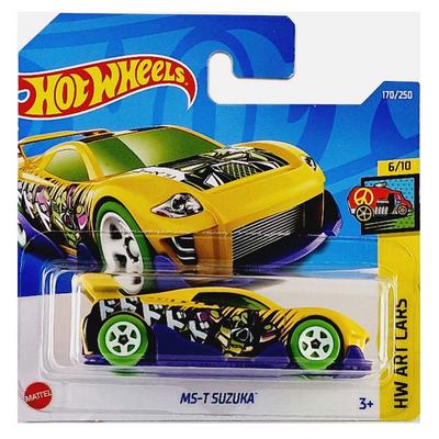 Hot Wheels 2022 Hw Art Cars 6/10 Ms-T Suzuka