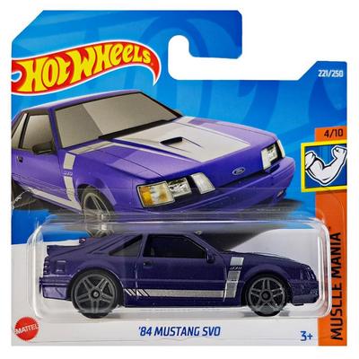 Hot Wheels 2022 Muscle Mania 4/10 '84 Mustang Svo