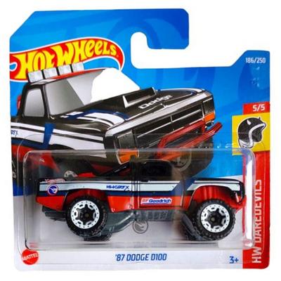 Hot Wheels 2022 Hw Daredevils 5/5 '87 Dodge D100