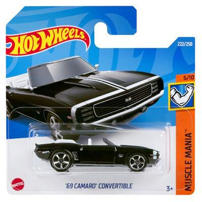Hot Wheels 2022 Muscle Mania 5/10 '69 Camaro Convertible