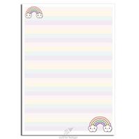 Desenli Kağıt A4 Boy 40'Lı Paket Rainbow