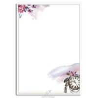 Desenli Kağıt A4 Boy 40'Lı Paket Time