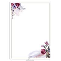 Desenli Kağıt A4 Boy 40'Lı Paket Key