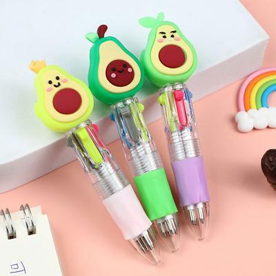 Çoklu Mini Tükenmez Kalem Avocado 4 Renk 1 Kalemde