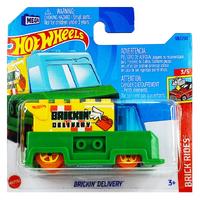 Hot Wheels 2023 Brick Rides 3/5 Brickin' Delivery