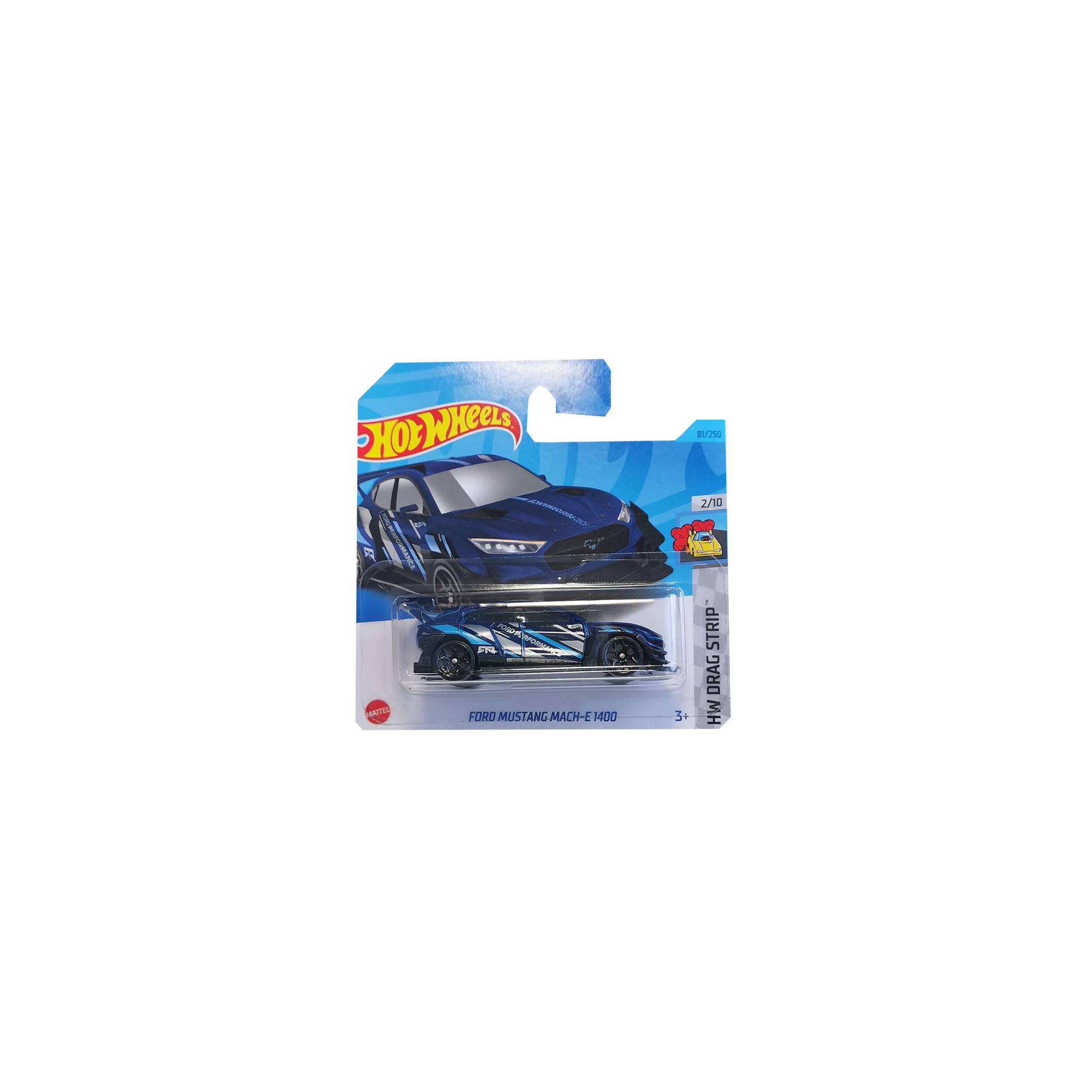 Hot Wheels Ford Mustang Mach-e 1400 - 81/250 Hw Drag Strip | Shopee Brasil