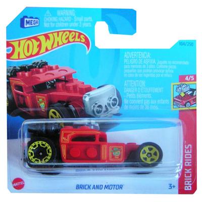 Hot Wheels 2023 Brick Rides 4/5 Brick And Motor