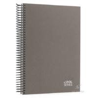 Mikro Sert Kapak Sp Defter 17X24cm 120 Yp Kareli Cool Metallic Latte