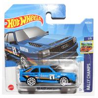 Hot Wheels 2022 Rally Champs 1/5 '84 Audi Sport Quattro Mavi