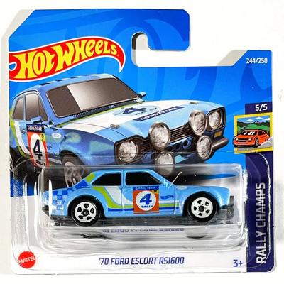 Hot Wheels 2022 Rally Champs 5/5 '70 Ford Escort Rs1600
