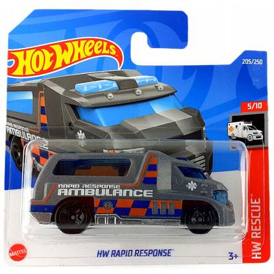 Hot Wheels 2022 Hw Rescue 5/10 Hw Rapid Response Gri