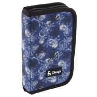 Okapi Okp-123 İçi Bölmeli Ve Lastikli Kalem Çantası Kuru Kafa