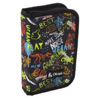 Okapi Okp-123 İçi Bölmeli Ve Lastikli Kalem Çantası Urban Siyah