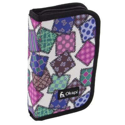 Okapi Okp-123 İçi Bölmeli Ve Lastikli Kalem Çantası Yama