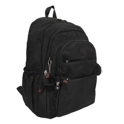 Relaxion 1625 Krinkıl Sırt Çantası Siyah