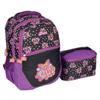 Relaxion 1350 Sırt Çantası Ve Beslenme Takım İlkokul Kelebek Siyah