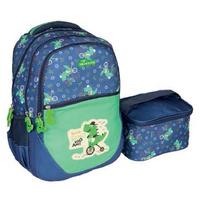 Relaxion 1350 Sırt Çantası Ve Beslenme Takım İlkokul Dino