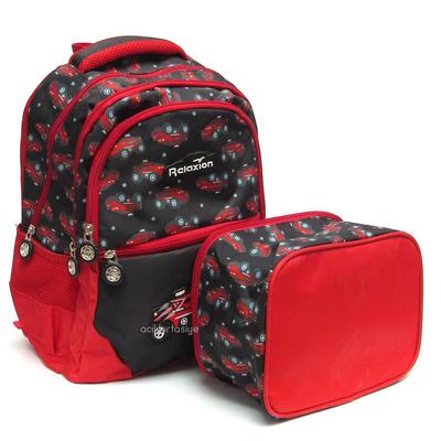 Relaxion 1350 Sırt Çantası Ve Beslenme Takım İlkokul Araba