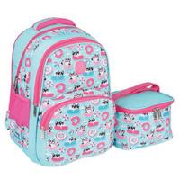 Relaxion 1360 Sırt Çantası Ve Beslenme Takım İlkokul Köpek Ve Flamingo