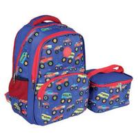 Relaxion 1360 Sırt Çantası Ve Beslenme Takım İlkokul Canavar Kamyonlar