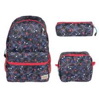 Relaxion 8640 Sırt Çantası Beslenme Ve Kalemlik Takım İlkokul Örümcek