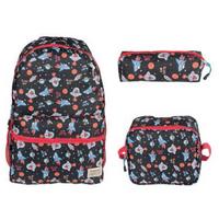 Relaxion 8640 Sırt Çantası Beslenme Ve Kalemlik Takım İlkokul Uzay