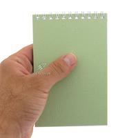 Era Spiralli Bloknot A6 40 Yaprak Deri Desenli Karton Kapak Çizgili