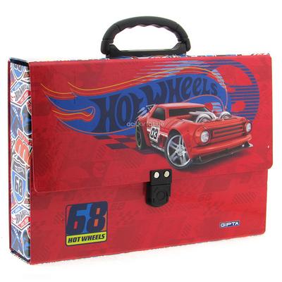 Hot Wheels Kulplu Kutu Klasör 25X35cm 68