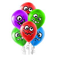 Balon 12 İnch 30Cm 10'Lu Paket Baskılı Monster