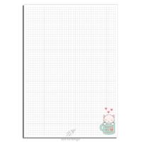 Desenli Kağıt A4 Boy 40'Lı Paket Kediyi Sev Kahveyi İç Siyah