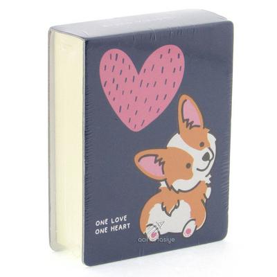 Bruno Visconti 3-558 Smart Journal Mini Bloknot One Love One Heart Mavi