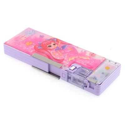 Taros 7144 2 Gözlü Fonksiyonel Kalem Kutusu Mermaid