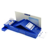 Taros 7143 2 Gözlü Fonksiyonel Kalem Kutusu Funny Mavi