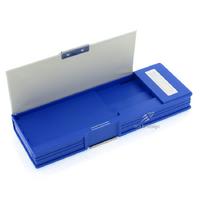 Taros 7143 2 Gözlü Fonksiyonel Kalem Kutusu Funny Mavi